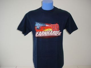Dale Earnhardt Jr. #88 National Guard Navy Blue Nascar Racing T Shirt 