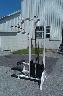 LIFE FITNESS PRO SERIES DUAL PULLEY LAT PULLDOWN MINT CONDITION