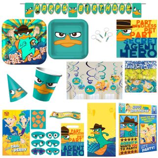 PHINEAS AND FERB AGENT P Birthday PARTY SUPPLIES ~ Create Your Set 