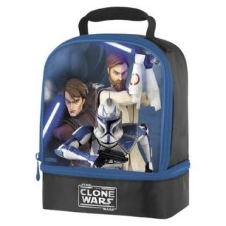   STAR WARS Thermos® Dual Chamber Insulated Lunch Tote Box NWT $24