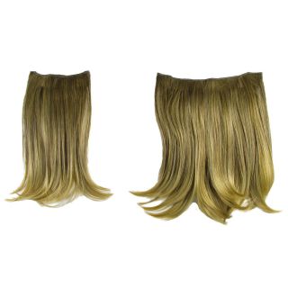 Ken Paves Hairdo 2 Two Piece Clip In Hair Extensions Dark Blonde 16