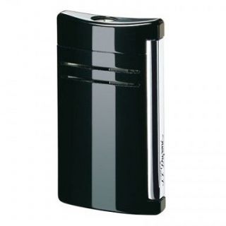Dupont Maxi Jet Torch Flame Lighter Glossy Black Retail $200 New 
