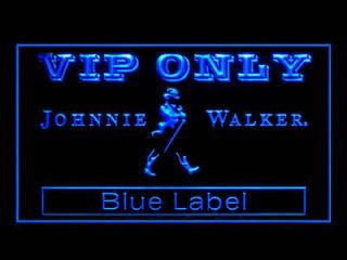 P927B LED Sign Johnnie Walker Blue Label VIP ONLY Light