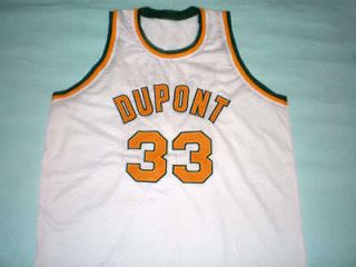 JASON WILLIAMS DUPONT HIGH SCHOOL JERSEY WHITE NEW ANY SIZE 