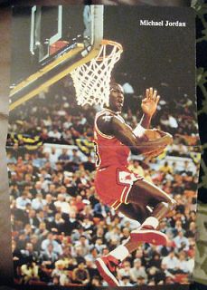 Michael Jordan 1984 1985 Chicago Bull RC Poster VTG NIKE Air Jordan 1 