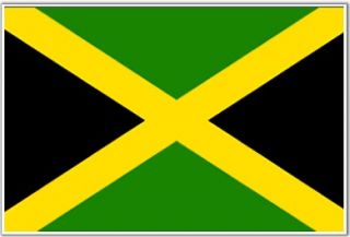 GIANT JAMAICA JAMAICIAN CARIBBEAN NATIONAL FLAG 5FT X 3FT 150CM X 90CM