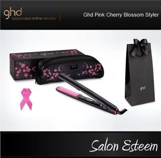 GHD Pink Cherry Blossom Gold Series Straighteners NEW