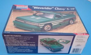 Waverider Chevy S 10 Custom Pickup 125 Monogram   Hobby Time Model 