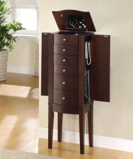 wooden jewelry armoire in Jewelry Boxes