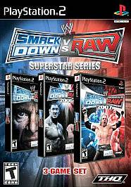 WWE SMACKDOWN VS RAW SUPERSTAR SERIES NEW & FACTORY SEALED SONY PS2