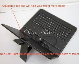   Case USB Keyboard+free Film 4 Disgo 8000 10.1 Inch Touch Screen Tab
