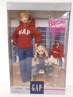 1997 Special Edition GAP Barbie & Kelly Giftset $50 Value NRFB NM
