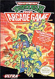 Teenage Mutant Ninja Turtles II The Arcade Game Nintendo NES
