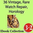  Rare Watch Repair, Horology Ebook Collection for Kindle, Ipad, Nook
