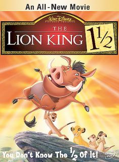 The Lion King 1 1/2 (DVD, 2004, 2 Disc Set, Limited Edition 