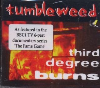 Tumble Weed   Third Degree Burns   UK 3 Track CD Single