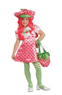 Deluxe Strawberry Shortcake Kids Halloween Costume