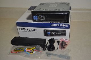Alpine CDE 125BT CD/MP3/USB/Blu​etooth Car Audio Player