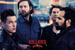 THE KILLERS POSTER Battle Born Group Pose OFFICIAL LARGE SIZE POSTER