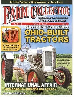 Ohio built tractor Plymouth Silver King, Chaff Cutter, Farm Salesman 