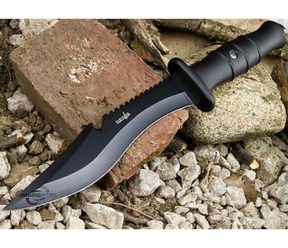   TACTICAL COMBAT KUKRI HUNTING KNIFE Survival Bowie Fixed Blade
