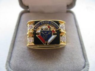 Mens Knights of Columbus Past Grand Knight Crest Ring