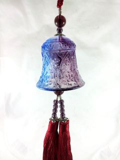 Feng Shui Liu Li Safe Bell for Protection hanging tassel amulet 