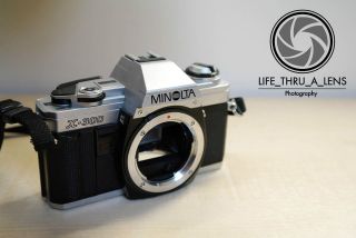 Konica Minolta X300 35mm SLR Film Camera Body Only with neck strap