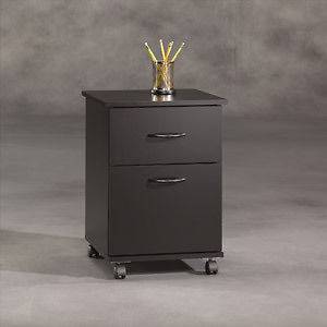black wood filing cabinet in Filing Cabinets