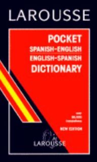 Larousse Pocket Spanish/English English/Spanish Dictionary/Larousse 