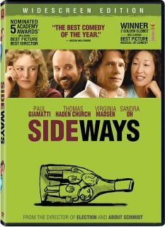 Sideways DVD, 2009, Includes Spa Cash Promotion Widescreen