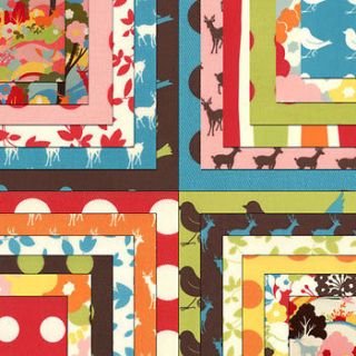 New Oh Deer Layer Cake by MoMo for MODA Fabric Squares QUILT Kit