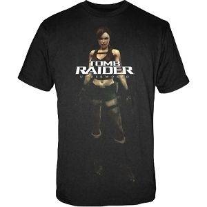 Tomb Raider   Lara Croft Cover Mens T Shirt   Size Large   Brand New