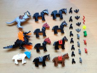 LEGO ANIMAL LOTS TO CHOOSE FROM DRAGONS, HORSES, PARROTS, BATS 