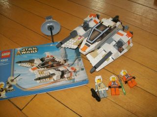LEGO 4500 Star Wars Rebel Snowspeeder RETIRED SET from 2003 100% 