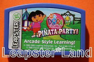 Leapster 2 Leapfrog DORA PINATA Age 4 7 Educational Learning Cartridge 