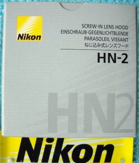 Nikon HN 2 Screw in Lens Hood for AF28mm F2.8/AF 35 70mmF3.3 4.5S New
