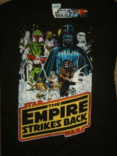Star Wars Empire Strikes Back Group Vader Boba Fett Chewbacca Luke 