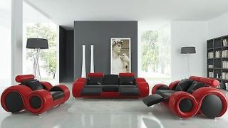 modern leather sofa set in Sofas, Loveseats & Chaises