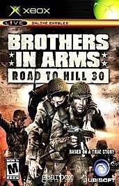   Arms Road to Hill 30 (Xbox, 2005) WWII FPS VIDEO GAME ACTION ADVENT