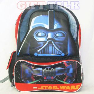 Lego Star Wars Darth Vader School Backpack 16 (Big Vader Face)