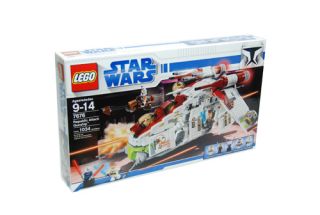 Lego Star Wars The Clone Wars Republic Attack Gunship (7676) Used 100% 
