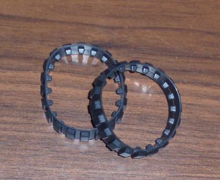 NEW Lego Tank Tracks x2 for a small Tank or Construction Vehicle for 