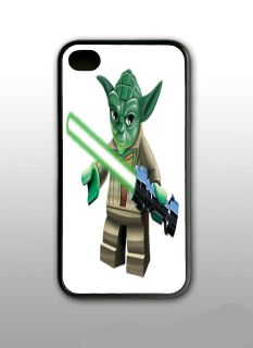 STAR WARS YODE LEGO CHARACTER I PHONE CASE IPHONE 4 ANS 4S