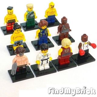 NEW Lego Custom Street Fighter Custom Minifigures   Lot of 10   NEW 