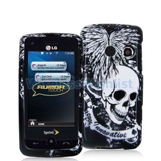   Skull Case Cover Accessory for LG Rumor Touch LN510 / Banter Touch