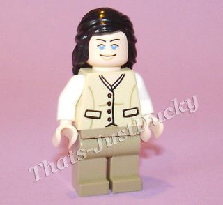 Legos Indiana Jones minifig Marion Ravenwood 7625 female mini fig Mini 
