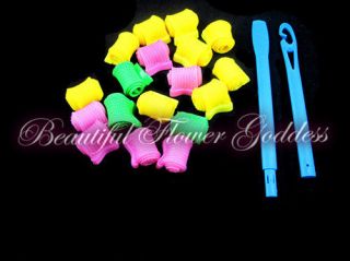   Fashion Hair Curler Curl Formers Spiral Ringlets Magic Leverage Circle