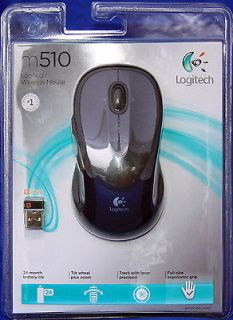 Logitech Wireless Laser Mouse M510 with Unifying Receiver BRAND NEW 