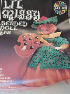 Vintage Lil Missy Beaded Doll Kit  Artist